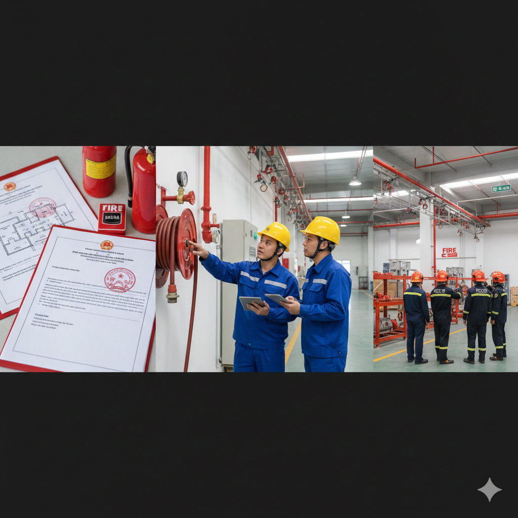 Quy trình xin thẩm duyệt PCCC mới nhất 2026